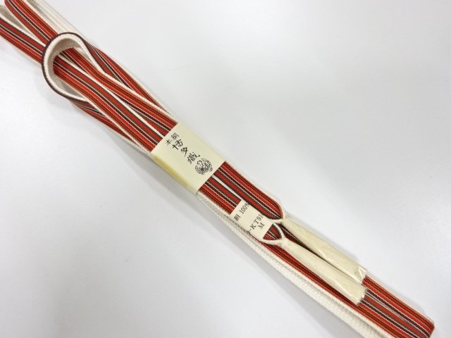 未使用品　正絹　手組帯締め